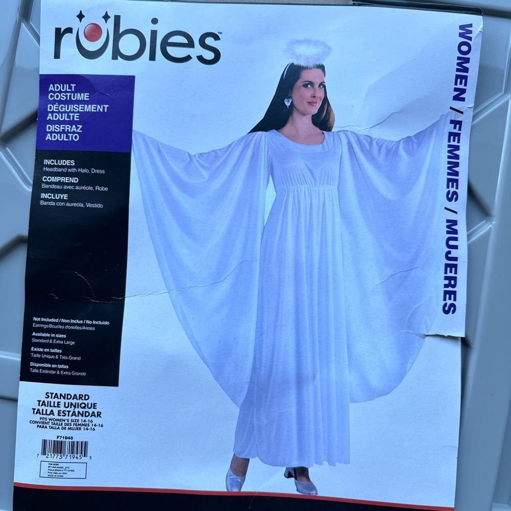 Rubie's White Angel Costume